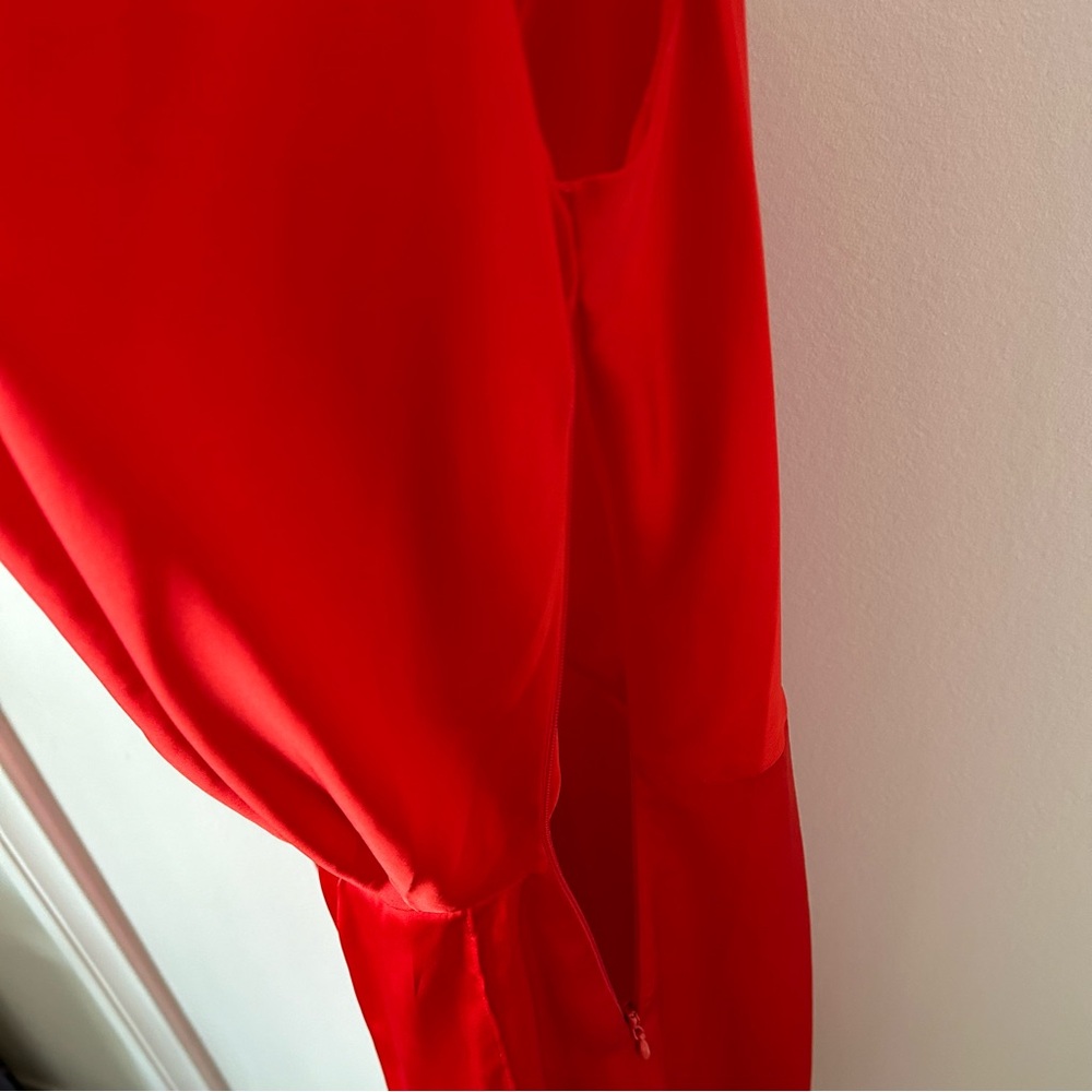 Red noodle strap dress - Picture 5 of 5
